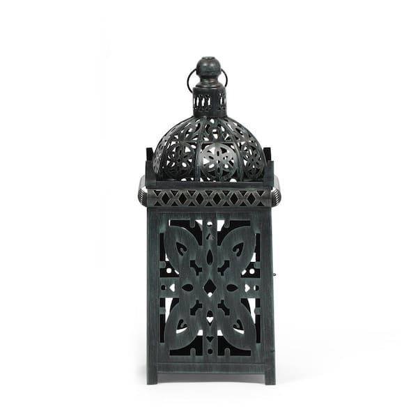 Jenera Indoor Iron Handcrafted Decorative Lantern Small