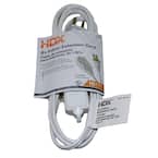 6 ft. 16/2 Indoor Cube Tap Extension Cord, White