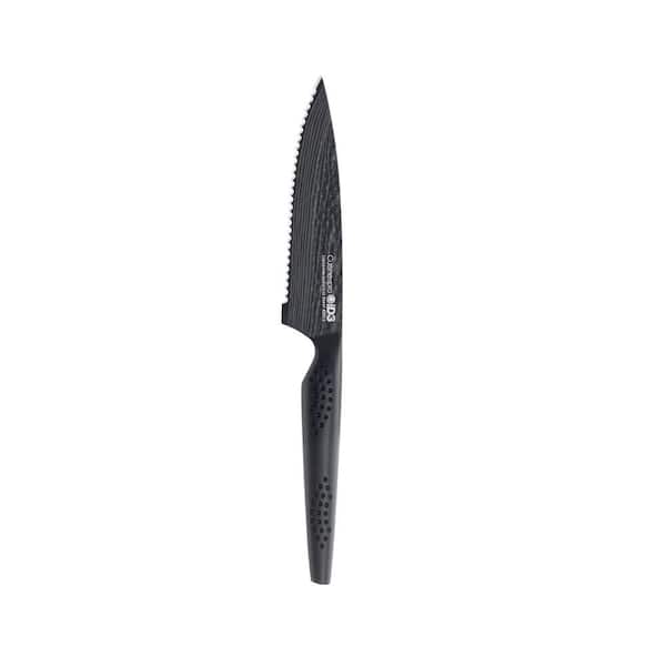 Cuisine::pro iD3 BLACK SAMURAI 4.5 in. Stainless Steel Full Tang Steak Knife Set of 4