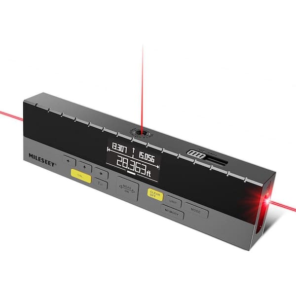 DP20 Pro 390 ft. Dual Laser Distance Measuring Tool, with Middle Laser Reference, App Connectivity