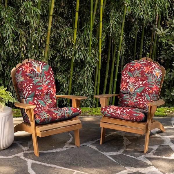 ARDEN 30 x 20 EarthFiber Outdoor Rocking Chair Cushion, Luau