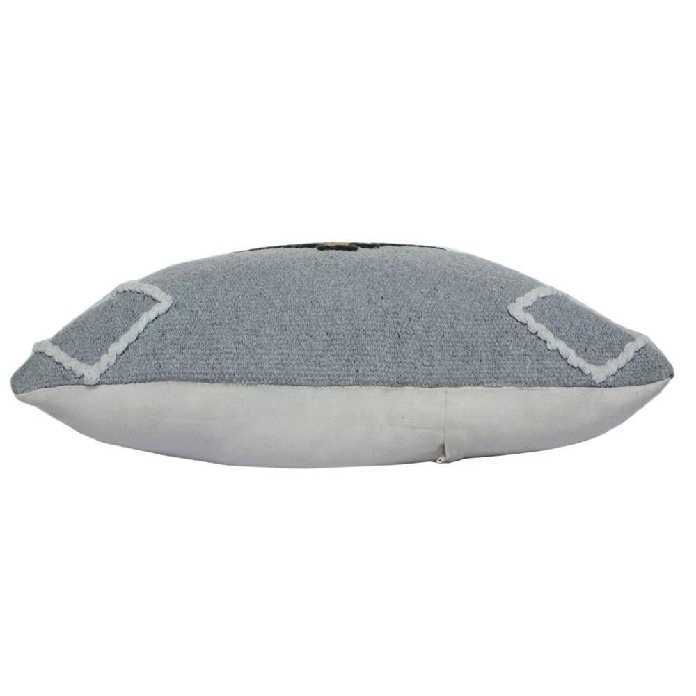 Scandinavian Diamond Motif Square Throw Pillow, 20" x 20"