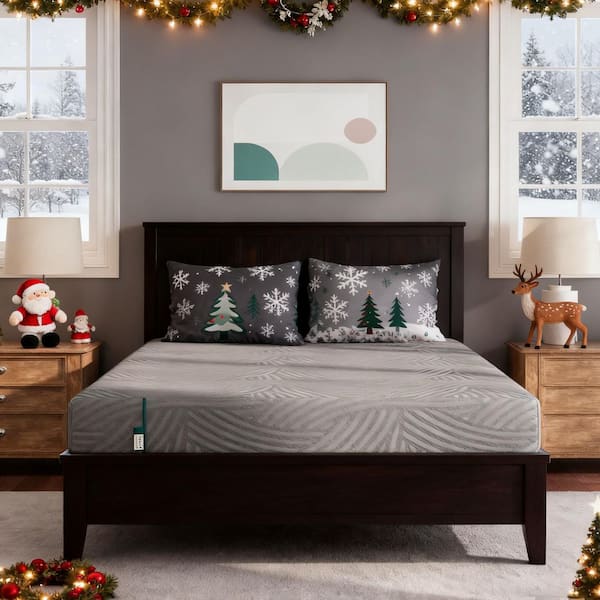 Queen Medium Memory Foam 12 in. Mattress, Cooling and Breathable