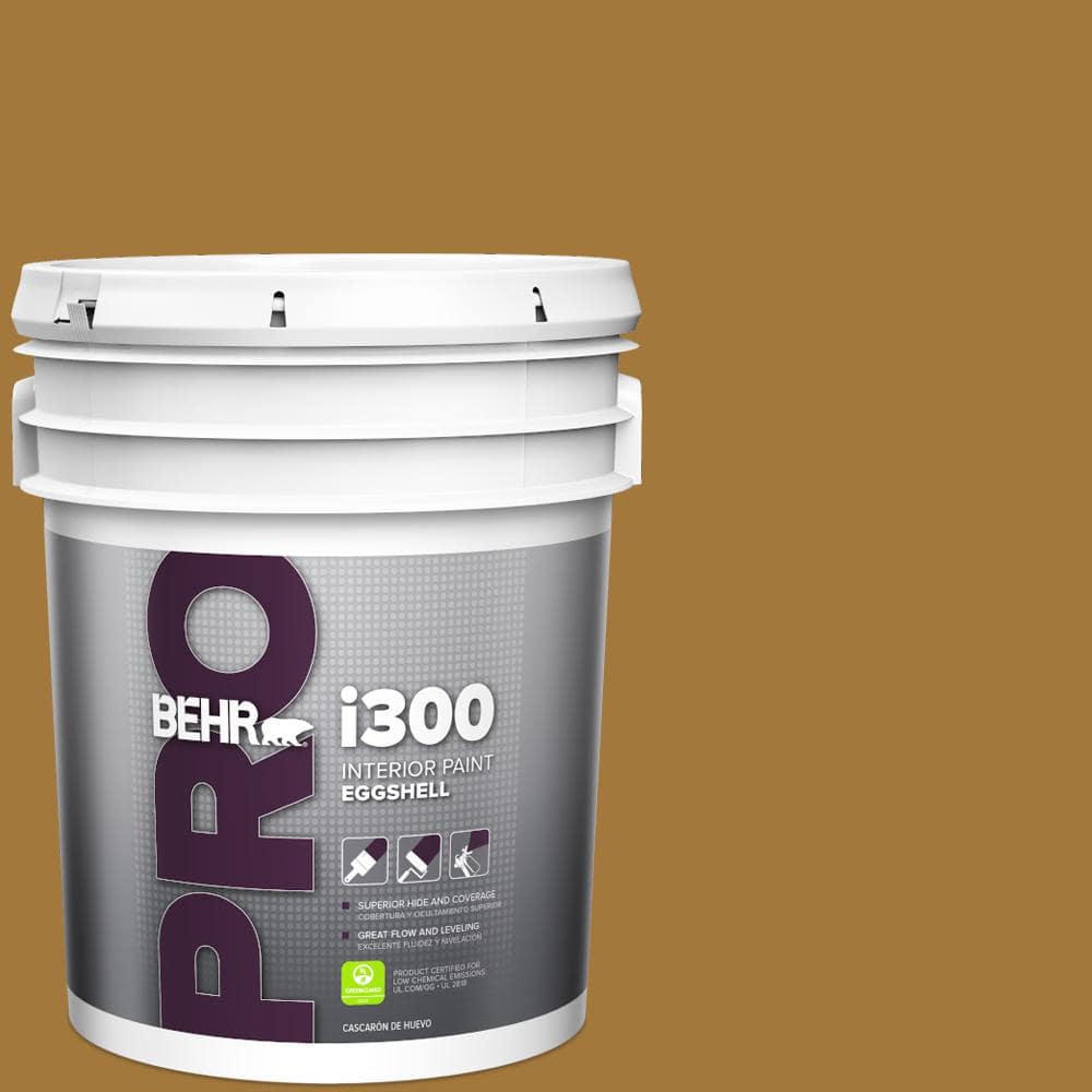 5 gal. #320D-7 Victorian Gold Eggshell Interior Paint price history on PriceWatchPro