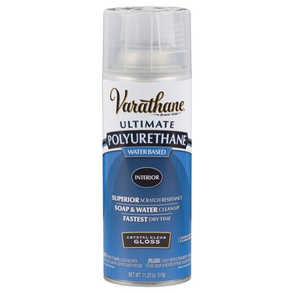 Rust-Oleum Specialty Gloss Clear Water-Based Polyurethane Spray 11.25 oz (6  Pack)