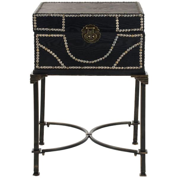 SAFAVIEH Anthony Dark Brown End Table