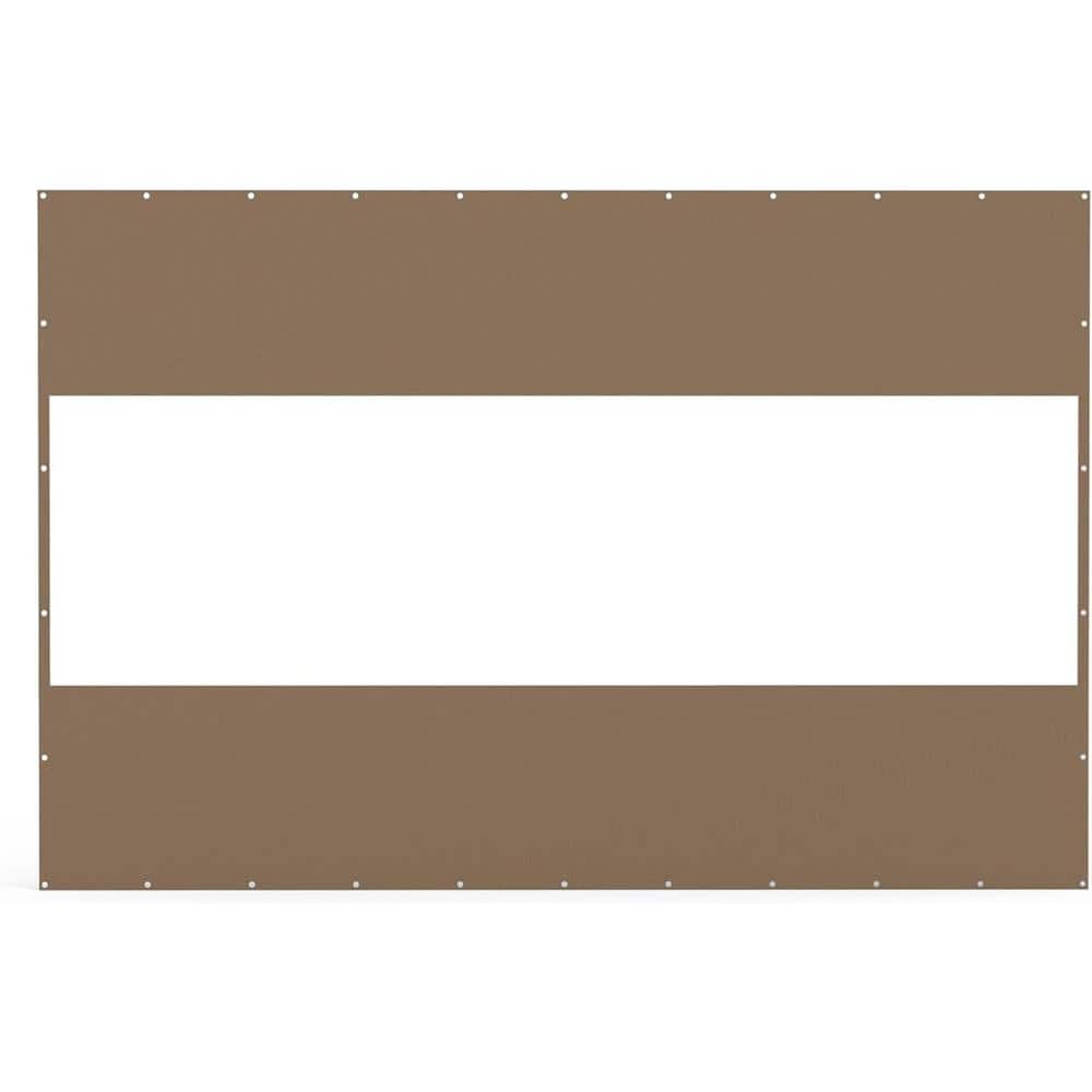 8 ft. x 12 ft. Awning Waterproof Patio Screen Room Divider, Heavy Duty Outdoor Clear Panel 18 oz. PVC Polyester Curtain price history on PriceWatchPro