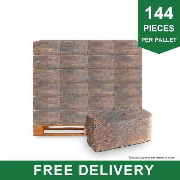 RumbleStone 10.5 in. x 3.5 in. x 5.25 in. Sierra Blend Concrete Edger (144 Pcs. / 125 Lin. ft. / Pallet)