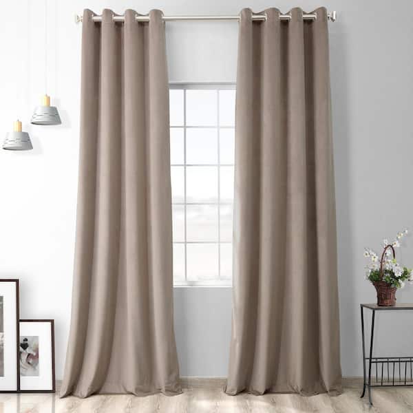 Exclusive Fabrics Furnishings Gallery, Taupe Curtain Panels