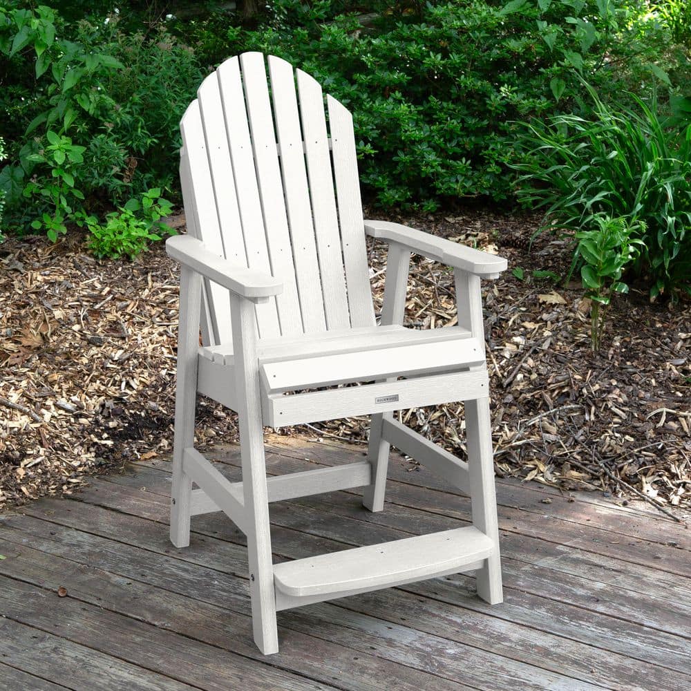Hamilton White Counter-Height Recycled Plastic Outdoor Dining Chair price history on PriceWatchPro