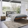 Lazzara Edina Dark Gray Wood Frame California King Platform Bed 2315K-1CK_