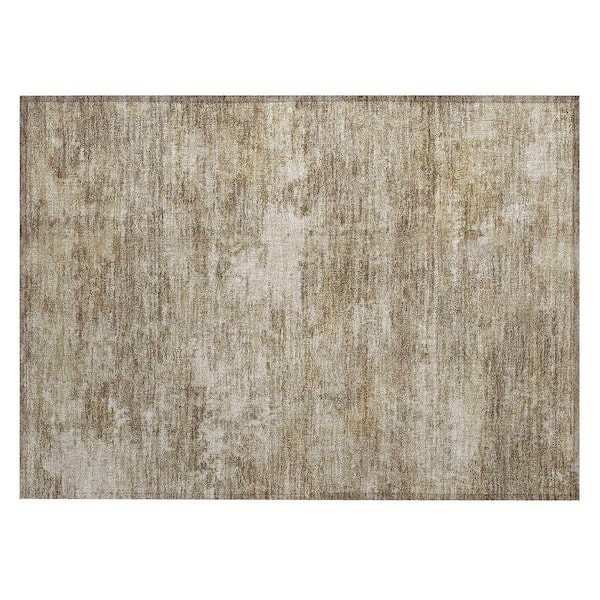 Chantille Machine Washable Indoor/Outdoor Abstract ACN2369 Beige 2 ft. x 3 ft. Accent Rug