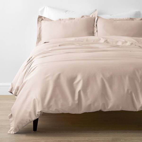 The Company Store Company Cotton Rayon Made From Bamboo Shell Sateen Queen Duvet Cover