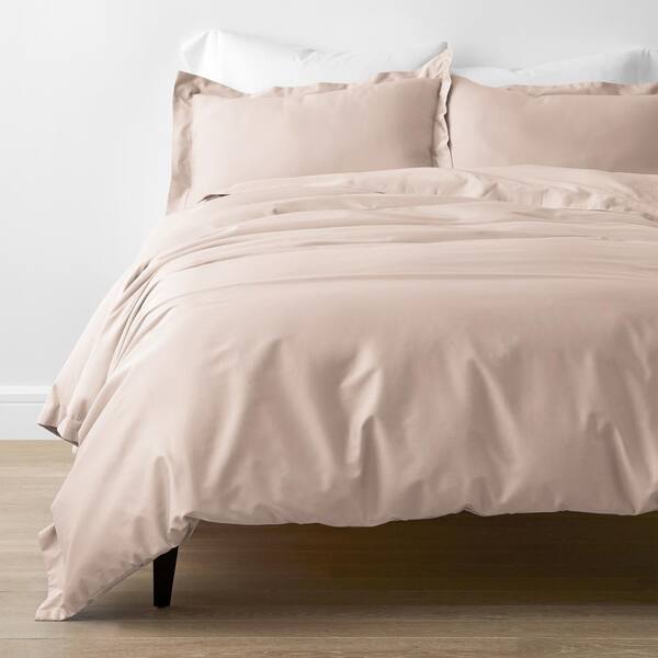 The Company Store Company Cotton Rayon Made From Bamboo Shell Sateen Twin Duvet Cover