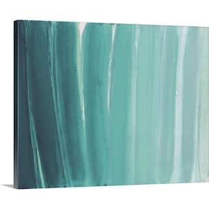 30 in. x 24 in. "Ombre Teal" by Smith Haynes Canvas Wall Art