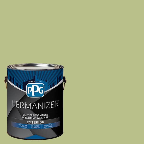 PERMANIZER 1 gal. PPG1118-4 Jitterbug Semi-Gloss Exterior Paint