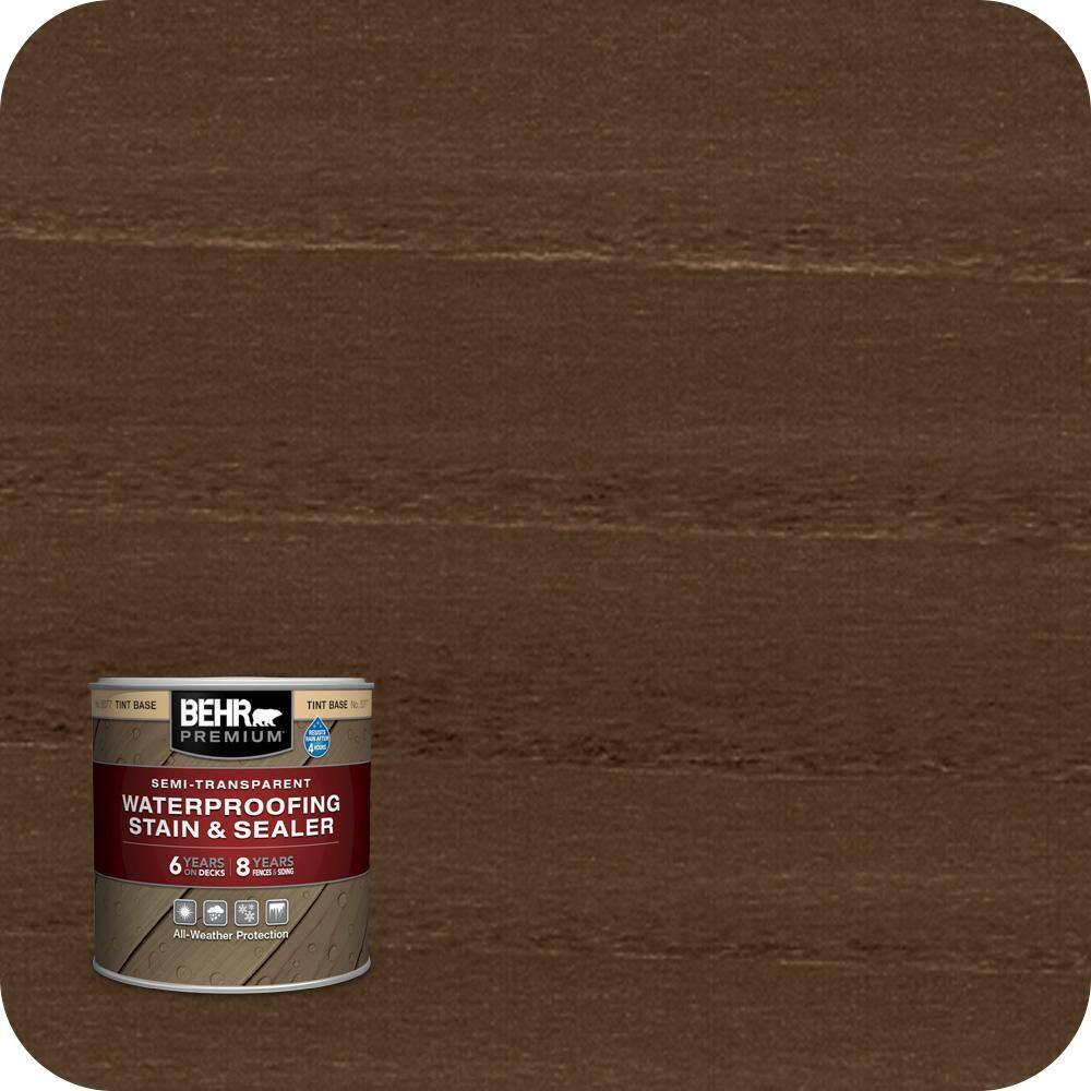 8 oz. #ST-105 Padre Brown Semi-Transparent Waterproofing Exterior Wood Stain and Sealer Sample price history on PriceWatchPro