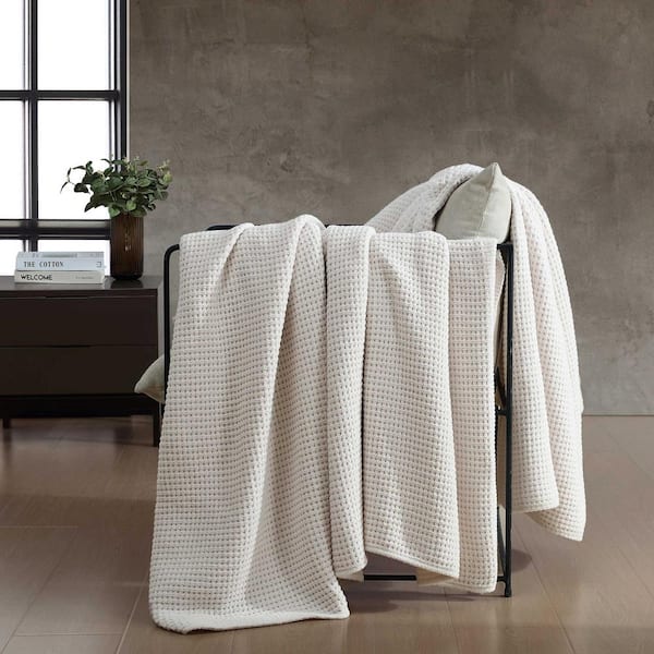 Vera wang discount waffle weave blanket