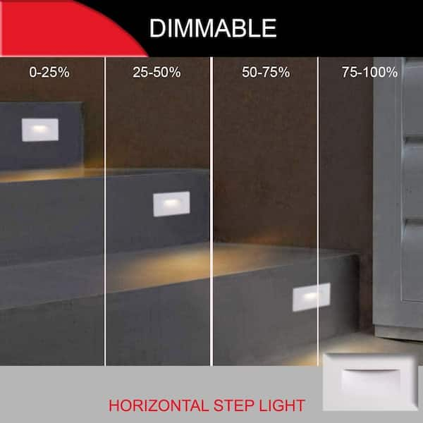 Dimmable led online stair lights