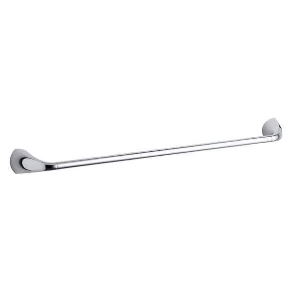 KOHLER Alteo 24 in. Wall Mounted Towel Bar in Polished Chrome