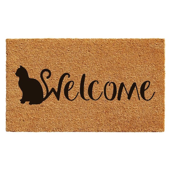 Calloway Mills Feline Welcome Door Mat 17 in. x 29 in. 102161729