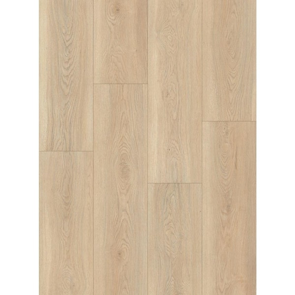 Camelia Chamomile 20 MIL x 9 in. W x 60 in. L Waterproof Click Lock Vinyl Plank Flooring (29.5225 sq. ft. /case)