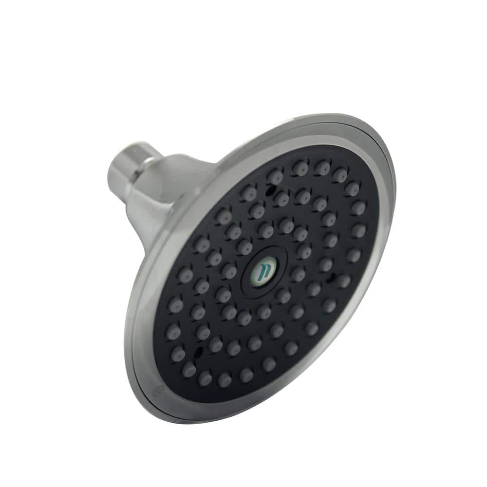 Chrome Medium Round Wall Mounted Rain Shower Head