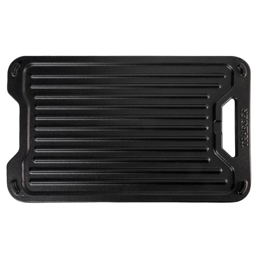 ModiFIRE Black Cast Iron Reversible Griddle Accessory