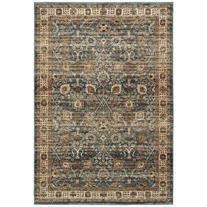 McAlester Blue 12 ft. x 15 ft. Area Rug