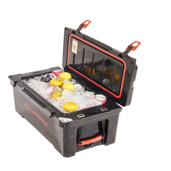 Cesicia 40 qt. Food and Beverage Black and Red Buckle Outdoor Cooler Insulated Box Chest Box Camping Cooler Box cdfoheoffn - The Home Depot Cesicia 40 qt. Food and Beverage Black and Red Buckle Outdoor Cooler Insulated Box Chest Box Camping Cooler Box cdfoheoffn - The Home Depot