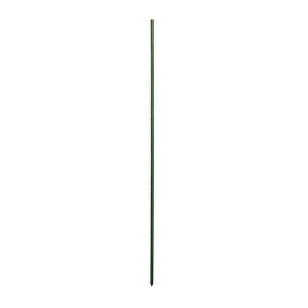 Panacea Panacea Heavy Duty Sturdy Metal Plant Support Stake, 6 ft. Tall, Green