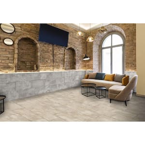 Euro Vidoque Tortora 12 in. x 24 in. Porcelain Floor and Wall Tile (14.42 sq. ft. / case)