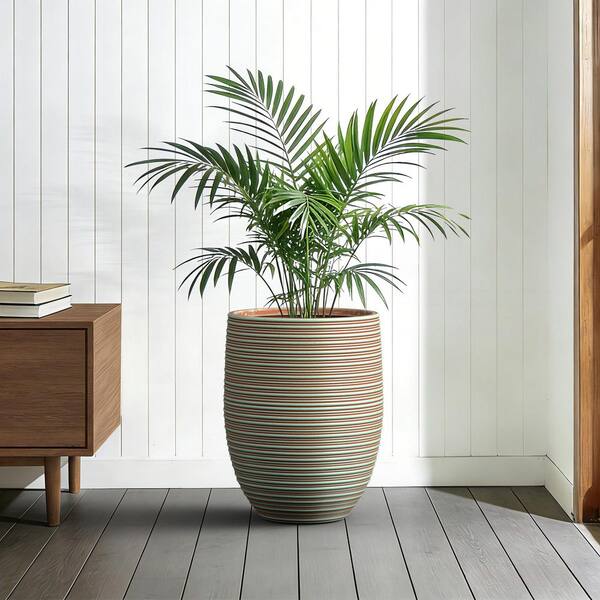 DurX-litecrete 17 in. Teal(Upgraded Interior) Concrete Round