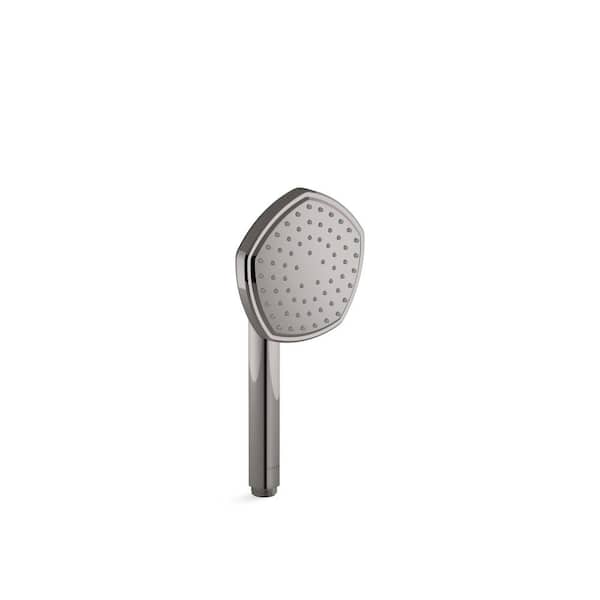 KOHLER Occasion 1-Spray Patterns Wall Mount Handheld Shower Head 1.75 GPM in Titanium