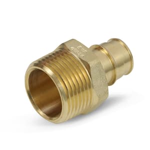 Waterline Solid Brass Female Pipe Adapter for PEX Pipe, 1/2-in