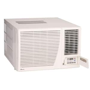 17,600 BTU R-410A Window Air Conditioner with 3.5 kW Electric Heat and Remote
