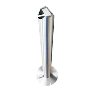 Touch Free Commercial Hand Sanitizer Dispenser Floor Stand Station in Stainless Steel