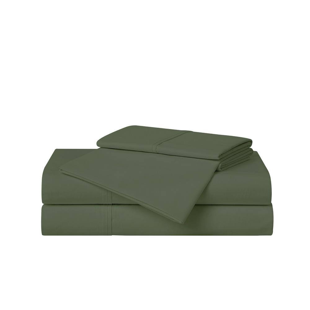 Full Green Organic Cotton Percale Sheet Set
