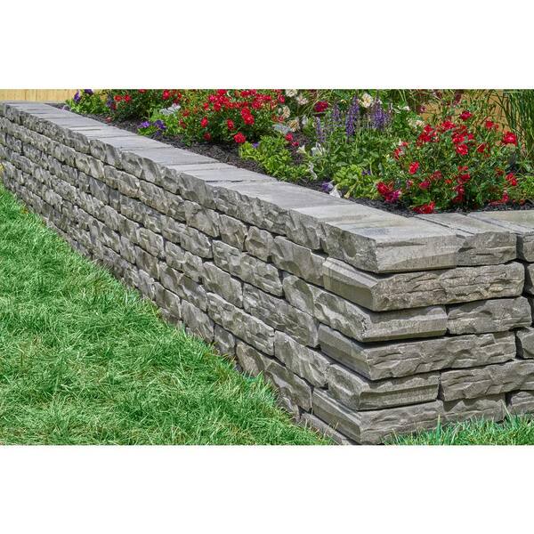 Pavestone Ladara 16 in. H x 8 in. W x 3 in. D Eddington Blend