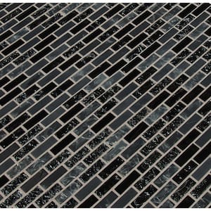 Glissen 12 in. x 12 in. Mixed Glass Mosaic Tile (1 sq. ft. / each)