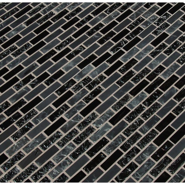 MSI Glissen 12 in. x 12 in. Mixed Glass Mosaic Tile (1 sq. ft. / each)