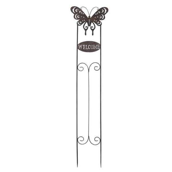 Sunjoy Welcome Butterfly Garden Stake