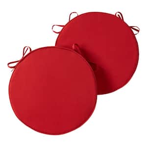 18 in. x 18 in. Salsa Round Outdoor Seat Cushion (2-Pack)
