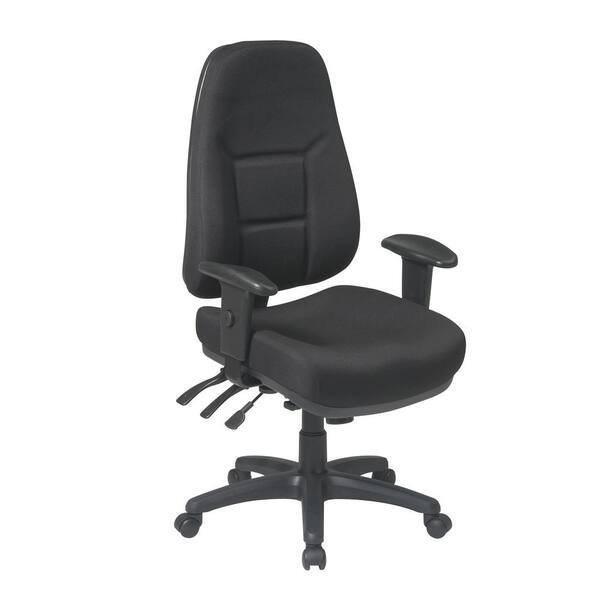 Office Star Products High Back Multi Function Ergonomic Chair 2907 231   Black Office Star Products Ergonomic Chairs 2907 231 64 600 