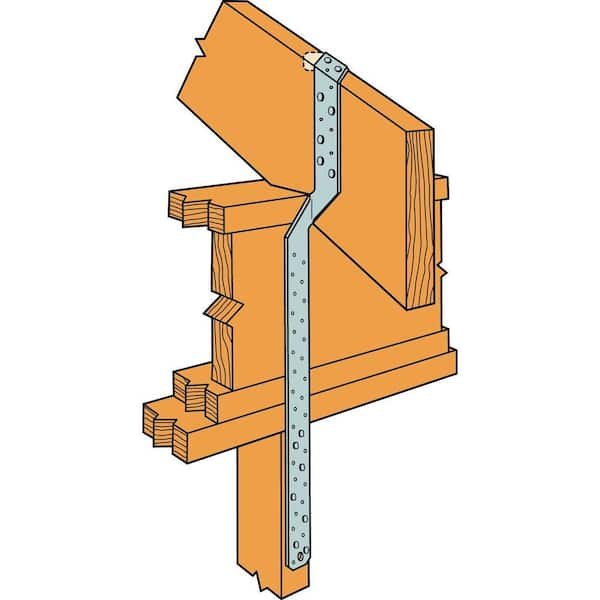 Simpson Strong-Tie LSTA 1-1/4 in. x 36 in. 18-Gauge Galvanized Strap Tie  LSTA36 - The Home Depot