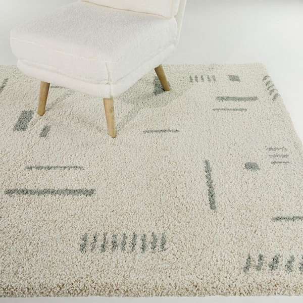 Rupa Sage 6 ft. 7 in. x 9 ft. Tribal Area Rug