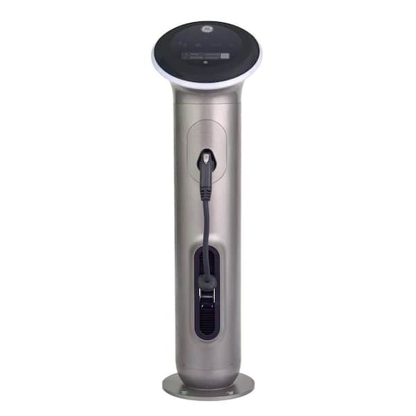 GE EV Charger Level-2 Watt Station Pedestal with Network Connect