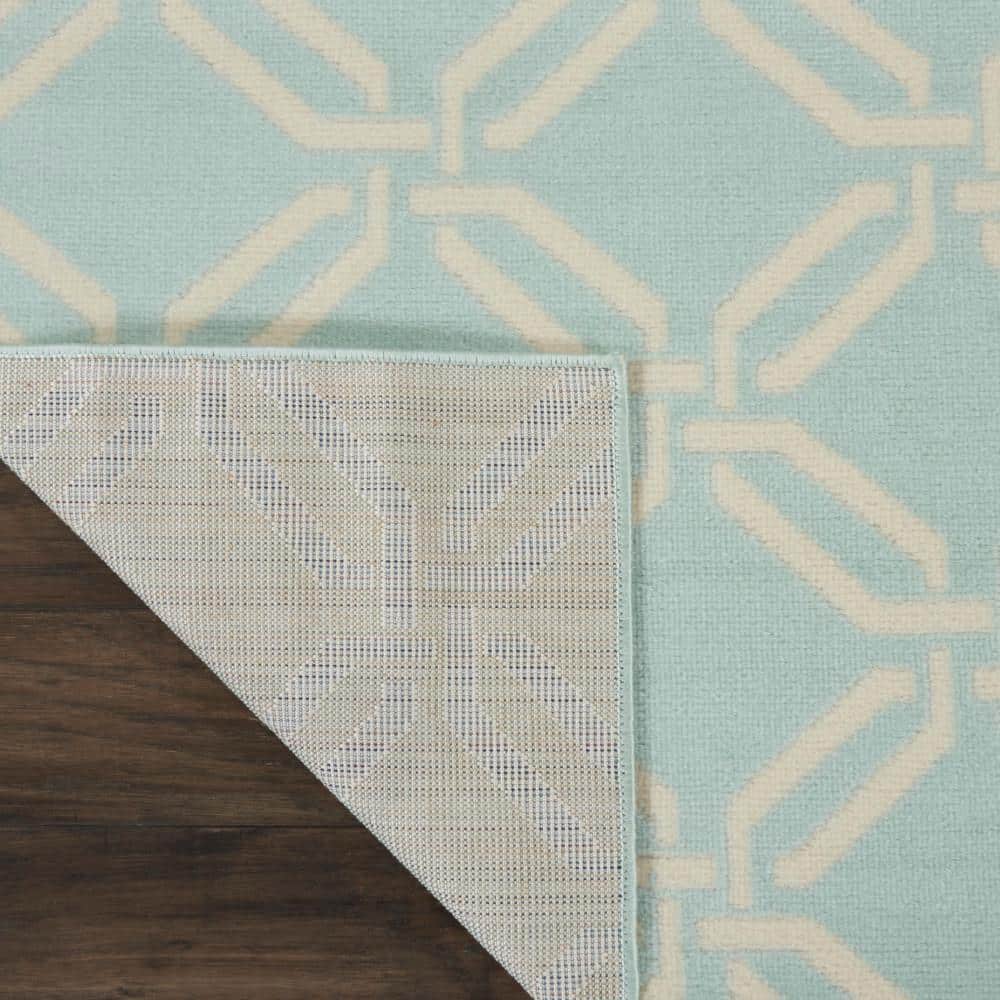 Moroccan Farmhouse Jubilant Green 8' x 10' Viscose Blend Area Rug