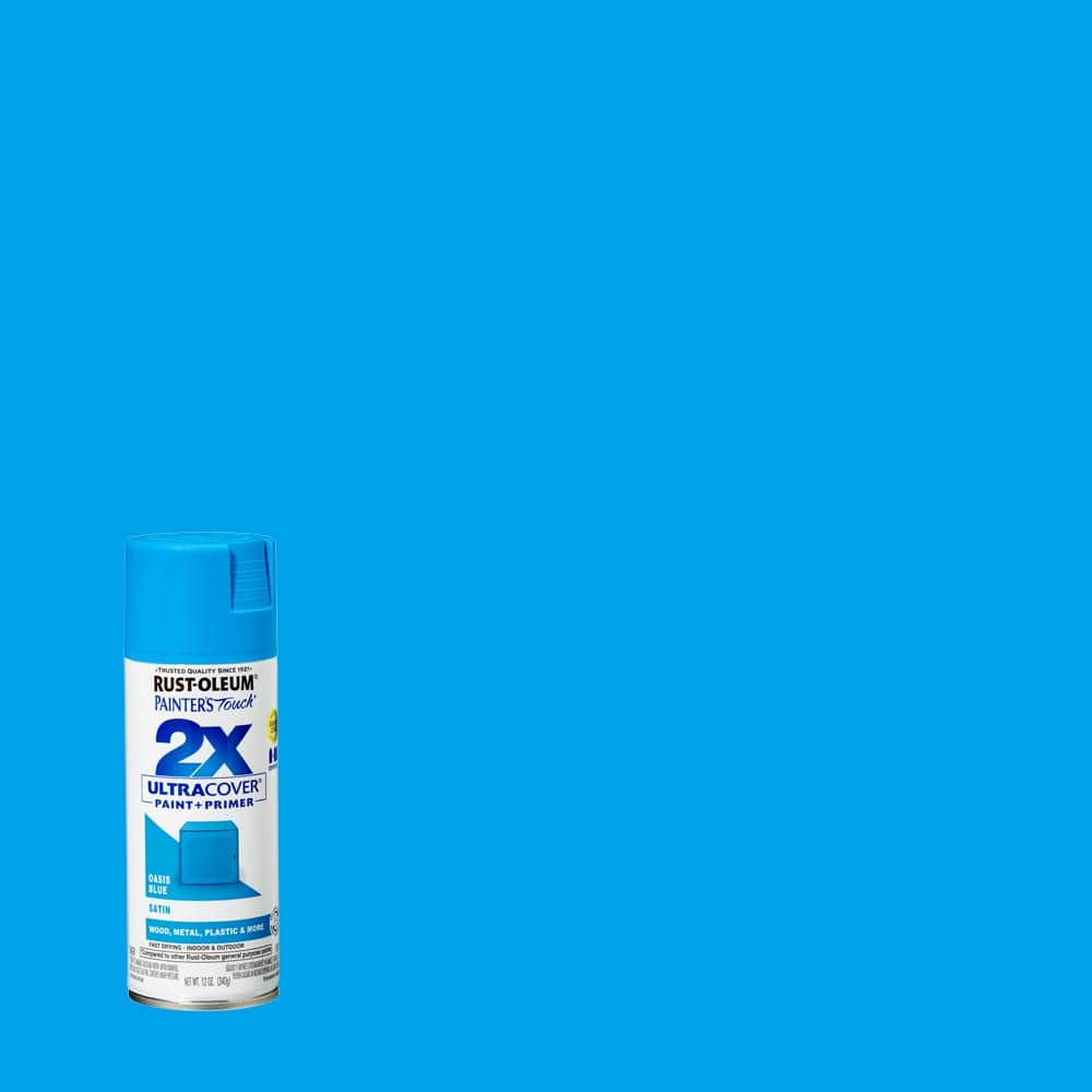 UPC 020066387020 product image for 12 oz. Satin Oasis Blue General Purpose Spray Paint | upcitemdb.com