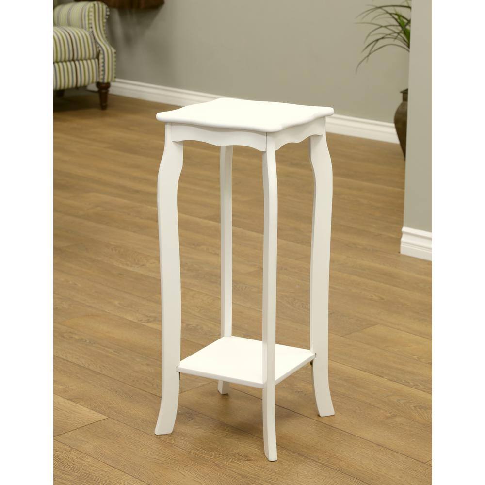 White Indoor Plant Stand - thumbnail 7